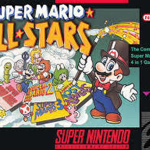 SUPER NINTENDO SUPER MARIO ALL STARS GAME NO CASE