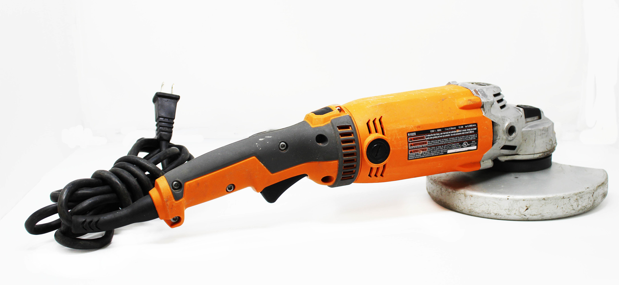 RIDGID RIDGID 15 AMP CORDED 7 INCH ANGLE GRINDER Golden Pawn