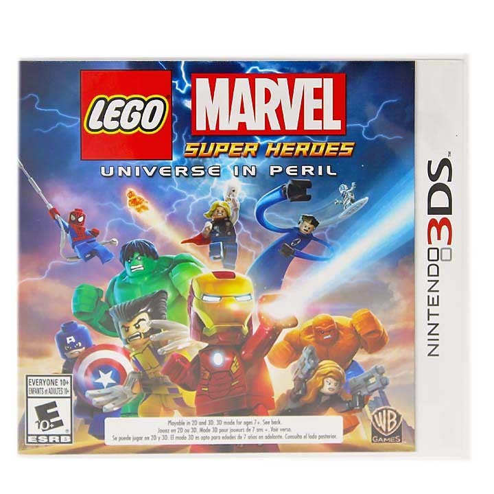 | NINTENDO LEGO 3DS Golden GAME Pawn MARVEL HEROES SUPER